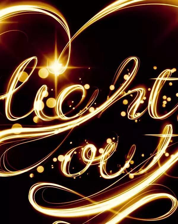 PS怎么学习!PhotoShop制作闪耀的光斑文字特效