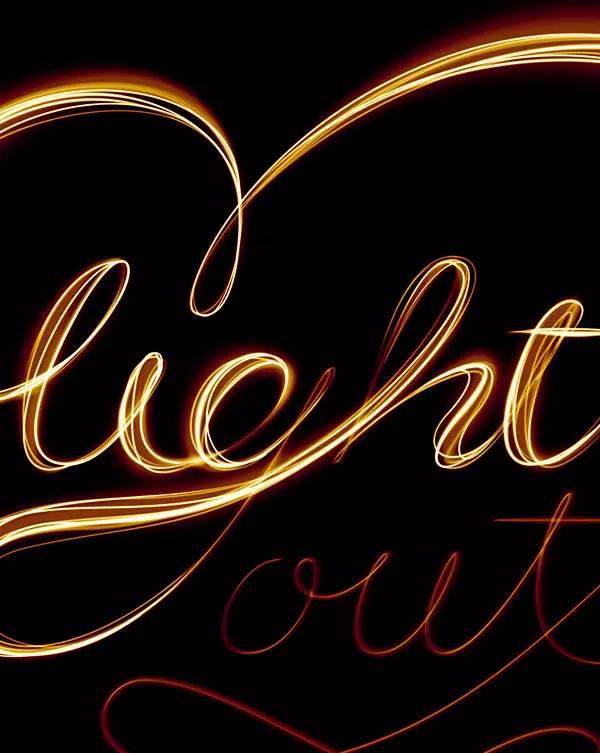 PS怎么学习!PhotoShop制作闪耀的光斑文字特效