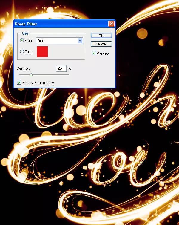 PS怎么学习!PhotoShop制作闪耀的光斑文字特效
