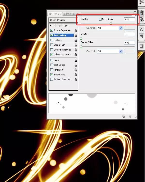 PS怎么学习!PhotoShop制作闪耀的光斑文字特效