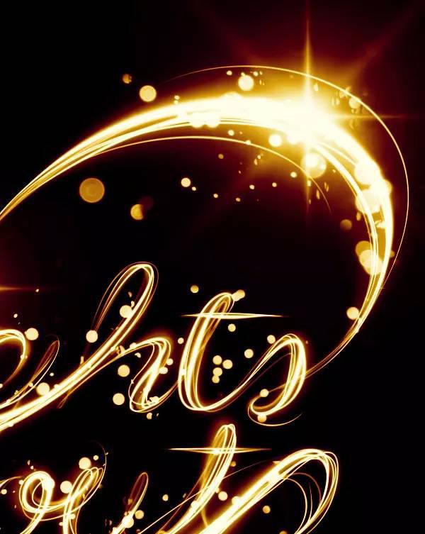 PS怎么学习!PhotoShop制作闪耀的光斑文字特效