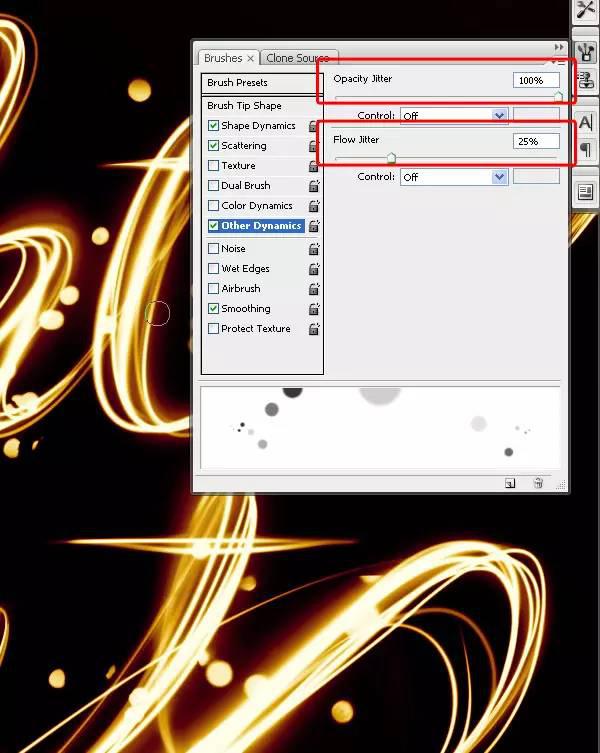 PS怎么学习!PhotoShop制作闪耀的光斑文字特效