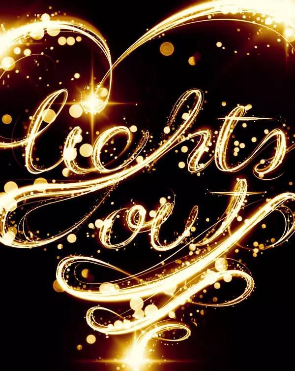 PS怎么学习!PhotoShop制作闪耀的光斑文字特效