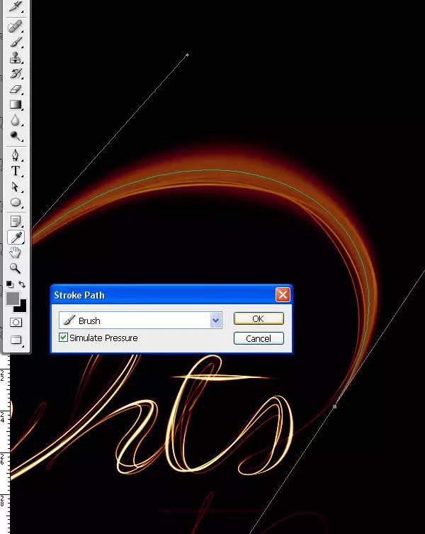 PS怎么学习!PhotoShop制作闪耀的光斑文字特效